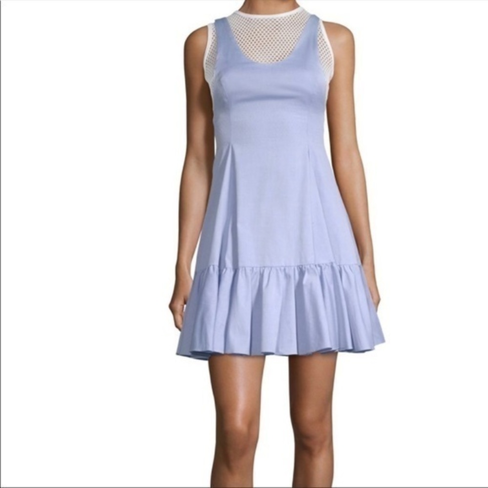 Sandy Liang Mesh Panel Mini-Dress. Sz. 38.